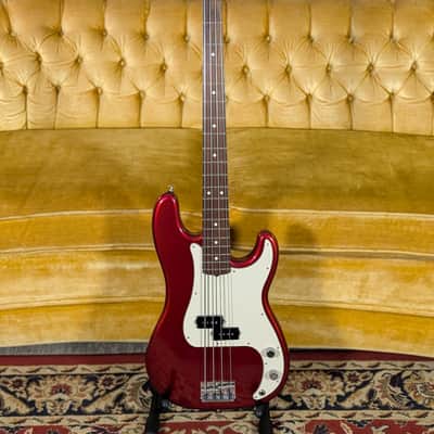 Fender American Standard Precision Bass with Rosewood Fretboard 2008 - Candy Cola image 2