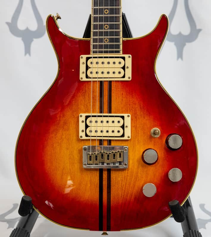 Washburn Eagle 1981 - Cherry Sunburst - 5 piece neck through with coil taps image 1