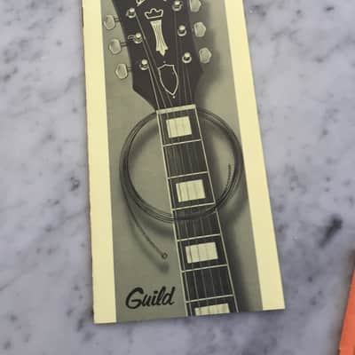 Guild Catalog, Amplifier Catalog Supplement, Catalog Price List, Strings Price List VINTAGE Rare Case Candy Starfire Capri Polara Thunderbird image 11