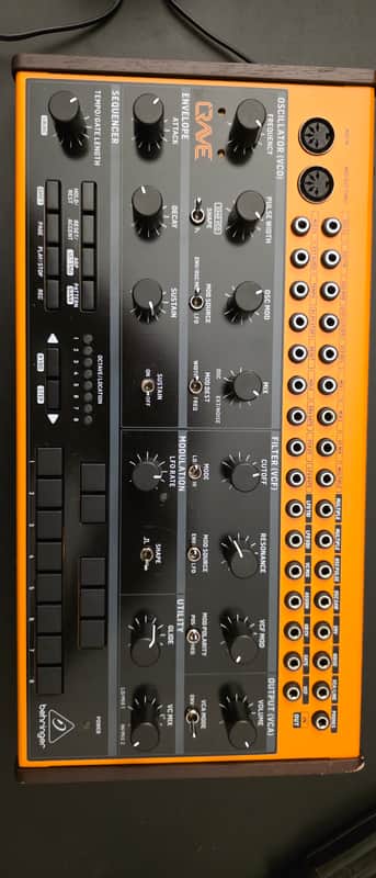 Behringer Crave Analog Semi-Modular Synthesizer 2019 - Present - Orange image 1
