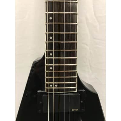 Fernandes V-Hawk Deluxe Electric Guitar EMG 81/85 - Black image 10
