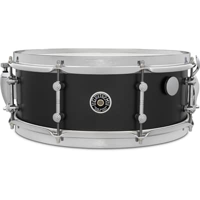 Gretsch Brooklyn Series MJ Standard 5.5x14 Snare -Satin Black Metallic image 1