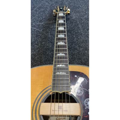 Epiphone EJ-200N Jumbo Acoustic Guitar Modified with Seymour Duncan Mounted Pickup with Hardcase Pre-Owned image 13