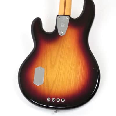 1976 Music Man Stingray Bass - Sunburst - First Year Model - White Pickguard & Epoxy Pre Amp image 11