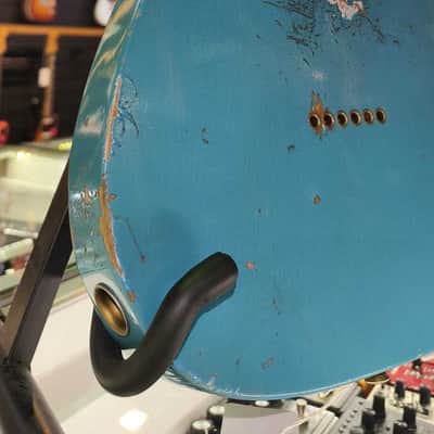 Fender Custom Shop '61 Reissue Telecaster Heavy Relic Taos Turquoise image 9