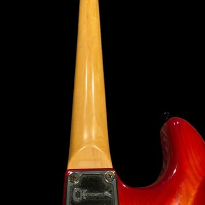Charvel ST Custom - Circa 1990 1991 - MIJ - Made in Japan - Cherry Sunburst - w/ HSC image 14