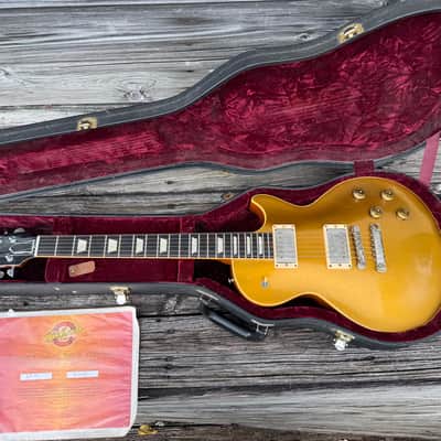 Gibson Les Paul Historic Custom Shop 57 R7 1957 Reissue Goldtop with Brazilian Fretboard 2003 - Goldtop image 10