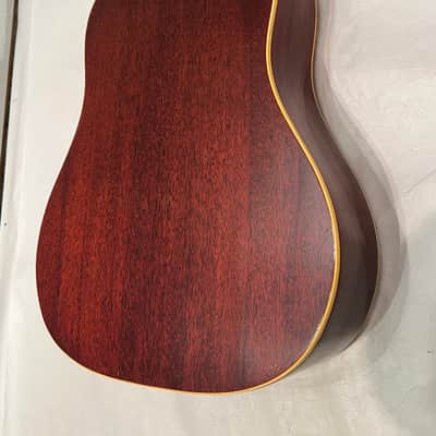 Gibson B-45-12 12 String Acoustic Guitar 1968 Natural image 11