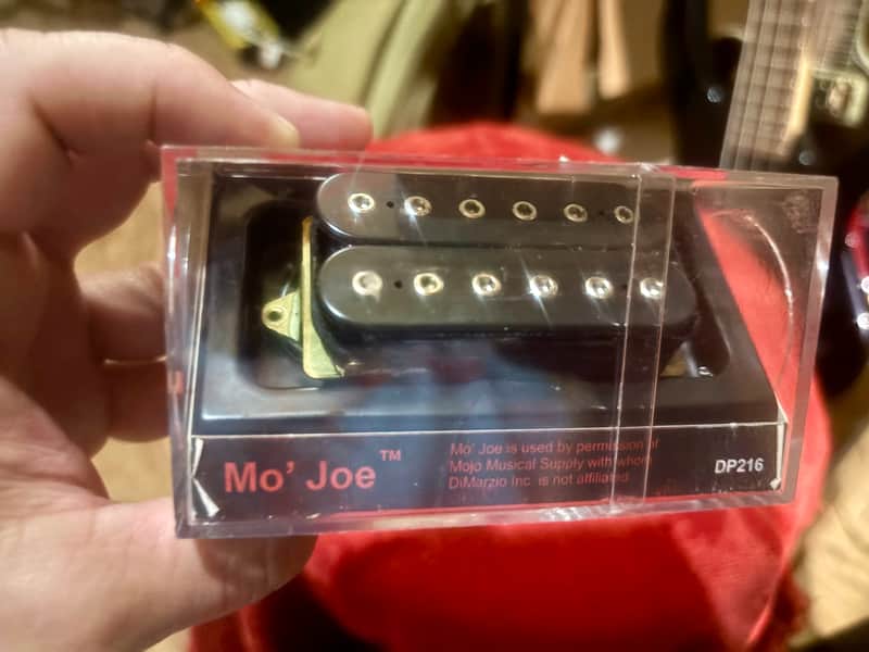 DiMarzio DP216FBK Mo' Joe F-Spaced Humbucker 2010s - Black image 1