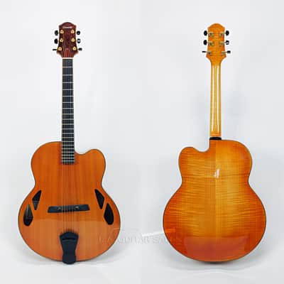 Gary Zimnicki Solo Handmade Hand Carved Archtop #114 @ LA Guitar Sales image 2