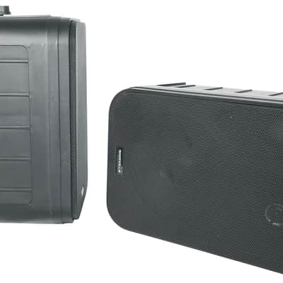 Pair Rockville HP65S Black 6.5" 250w Indoor/Outdoor Swivel Home Theater Speakers image 4