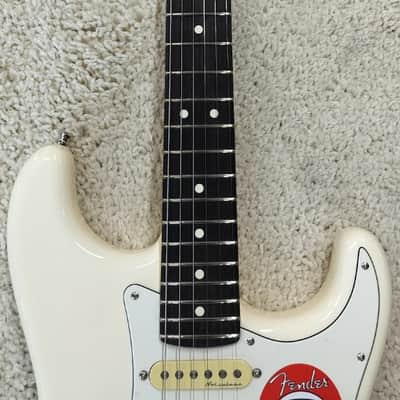 Fender Jeff Beck Stratocaster Guitar, Rosewood Fretboard, Olympic White w/Case image 6