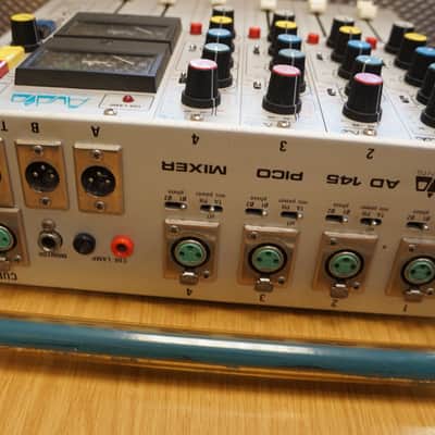 Audio Developments AD-145 Pico Mixer – Original 1970s Vintage UK Broadcast Mixer with Power Supply & Flight Case image 2