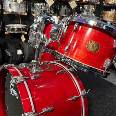 Vintage 1979 Gretsch Transition Badge Jasper Shell 4-Piece 12/13/16/22 Drum Kit Set in Rosewood Gloss Lacquer (Rm 4) image 9