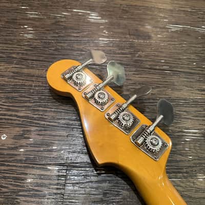 Fender Japan Precision Bass MIJ 2017 Electric Bass - Sunburst image 11