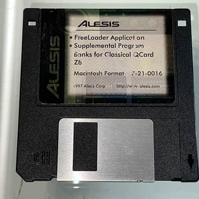 Alesis Freeloader Application on Macintosh floppy disk 1998 - na image 1