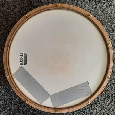 Tama Pro Custom Rosewood snare - bellbrass hoops - gold hardware - gladstone lugs -14"x6,5" PRW326. image 9