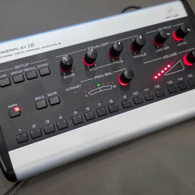 Behringer Powerplay P16-M 16-Channel Digital Personal Mixer 2011 - Present - Standard image 1