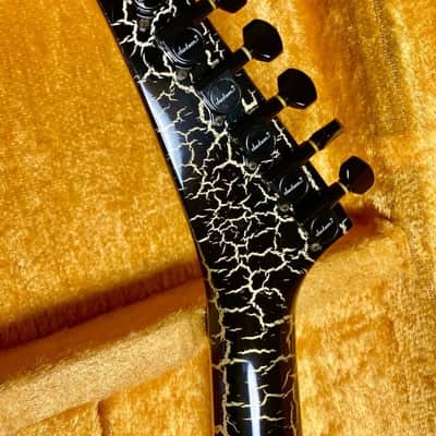 Charvel SL-145 Circa Soloist Gold Crackle Made in Japan Guitar w/ Hard Case image 5