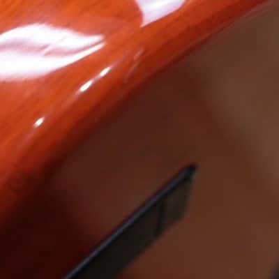 Ernie Ball Music Man Sting Ray 4 2003 - Translucent Orange Left Handed image 9