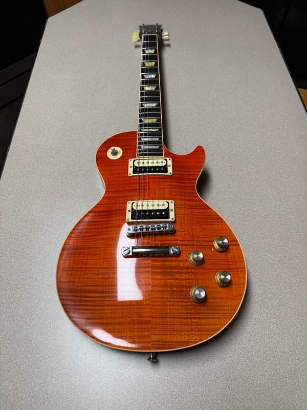 2013 Gibson Slash Les Paul Vermillion Burst 1 Of 1200 image 1