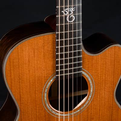 Santa Cruz 1934 OMC Custom Master Brazilian Rosewood and Fort Ross Chapel Redwood NEW image 8