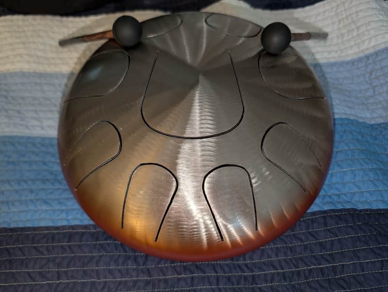 Pearl 9-Note Tank Drum (C Lydian) 2022 - Orange Burst image 1