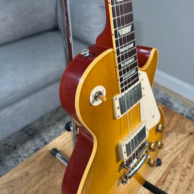 2007 Gibson Custom Shop Historic Collection '58 Les Paul Standard Flame Top Reissue - Butterscotch image 9