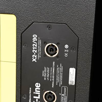 Electro-Voice (EV) X2-212/90 12" Vertical Line Array Loudspeaker (PAIR) CG01YBE image 11