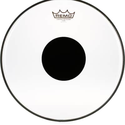 Remo Controlled Sound Clear Black Dot Drumhead - 13 inch image 1