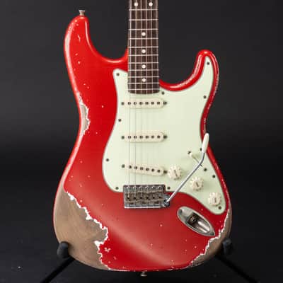 Xotic California Classic® XSC-1 Fiesta Red - Heavy Aged #3640 image 2