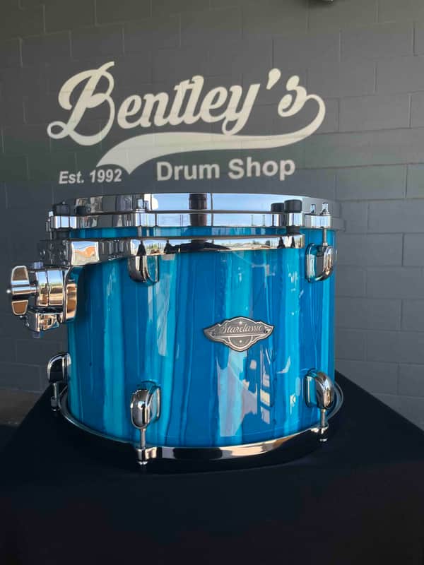 TAMA MBST13R-SKA Starclassic Performer 9x13 Rack Tom in Sky Blue Aurora image 1