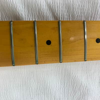 Fender Telecaster LEFTY Bass Maple One Piece Neck 1968 - Natural Lacquer image 9