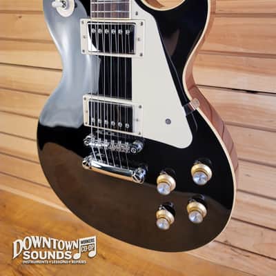 Epiphone Les Paul Standard 60s Figured with Epiphone Premium Gig Bag - Ebony image 3