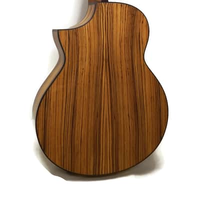Ibanez AEW40ZW Exotic Wood Zebrawood Acoustic-Electric Guitar image 8