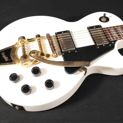 Epiphone Les Paul Studio Modified Bigsby Alpine White image 1