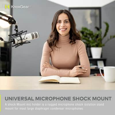 Knox Gear Basic Microphone Shock Mount for 44-47mm Microphones image 9