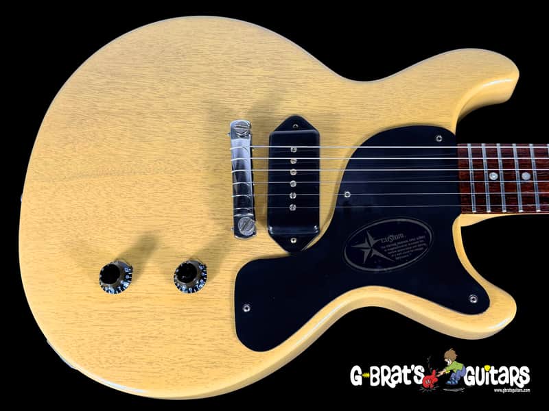 2007 Gibson Les Paul '58 Junior DC Custom Shop VOS ~ TV Yellow image 1