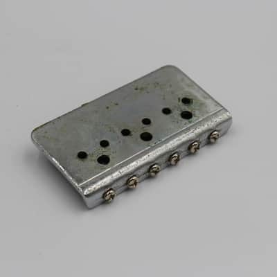 1990s Vintage Gotoh Japan Hardtail Bridge For Fender Stratocaster/Telecaster ~CHROME~ image 7
