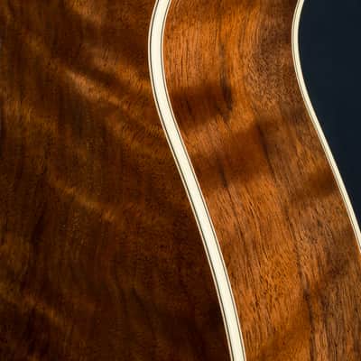 Bourgeois L-DBO 12-Fret Artist Custom Figured Walnut and Aged Tone Bearclaw Sitka Spruce Sunburst NEW image 20
