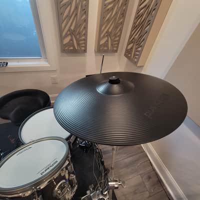 Roland VAD706 Acoustic Design Series Electronic V-Drum Kit 2021 - Present - Gloss Ebony image 3