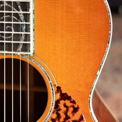 Santa Cruz H13 42 Style Acoustic Guitar - Orcas Island Cedar/Waterfall Bubinga with Hardshell Case image 15