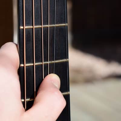 2018 TreeHouse OMZ Cutaway Acoustic Guitar | Cocobolo & Adirondack Spruce image 12
