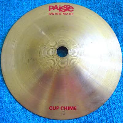 Paiste 6" Cup Chime #5 Cymbal (signed by Chad Wackerman) image 1