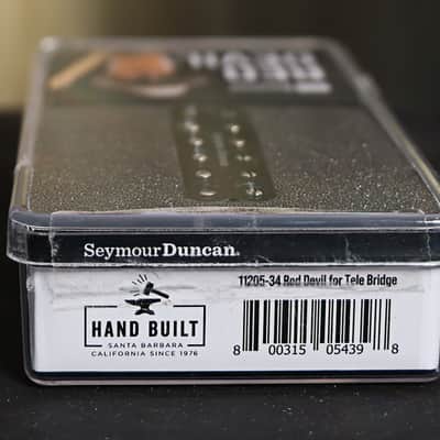 Seymour Duncan Red Devil Tele Bridge - BLACK image 3