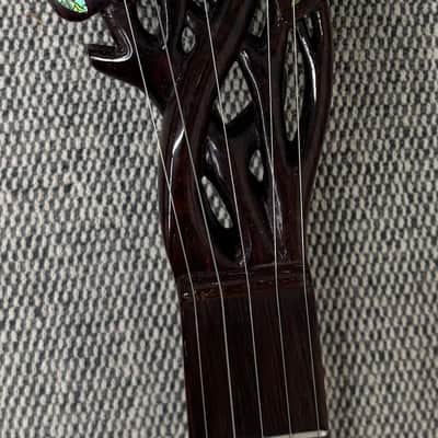 Custom 5 string banjo by Thomas Norwood early 1980's - gloss Brazilian Rosewood image 1