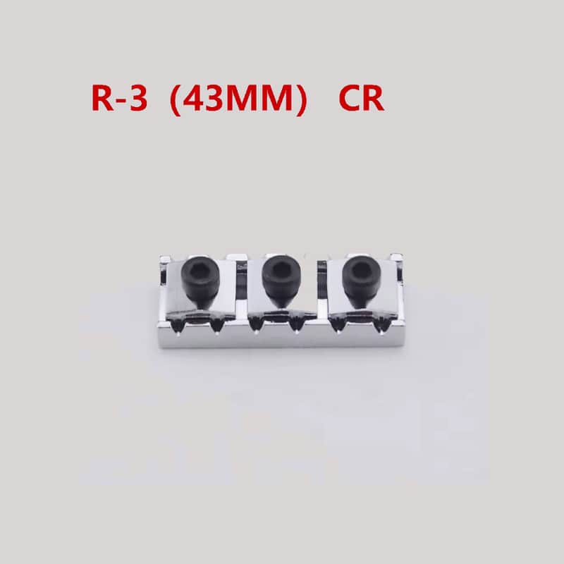 Floyd Rose Chrome Locking Nut 43mm/R3 Neck Radius 14" Top mount design image 1