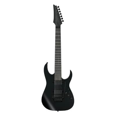 Used Ibanez RGRB720BKF RG Iron Label 7-String Guitar - Black image 2