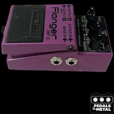 Boss BF-3 Flanger (Dark Gray Label) 2002 - Present - Purple - X18310 image 5