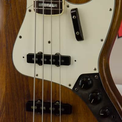 Vintage 1973 Fender Jazz Bass Guitar, Replacement Neck, Gig Bag image 6